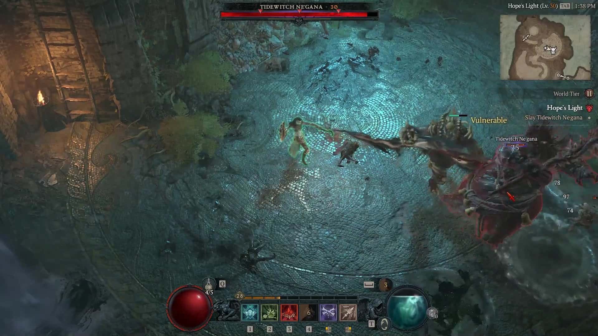 Devil 4 Tidewitch Vaincre le boss