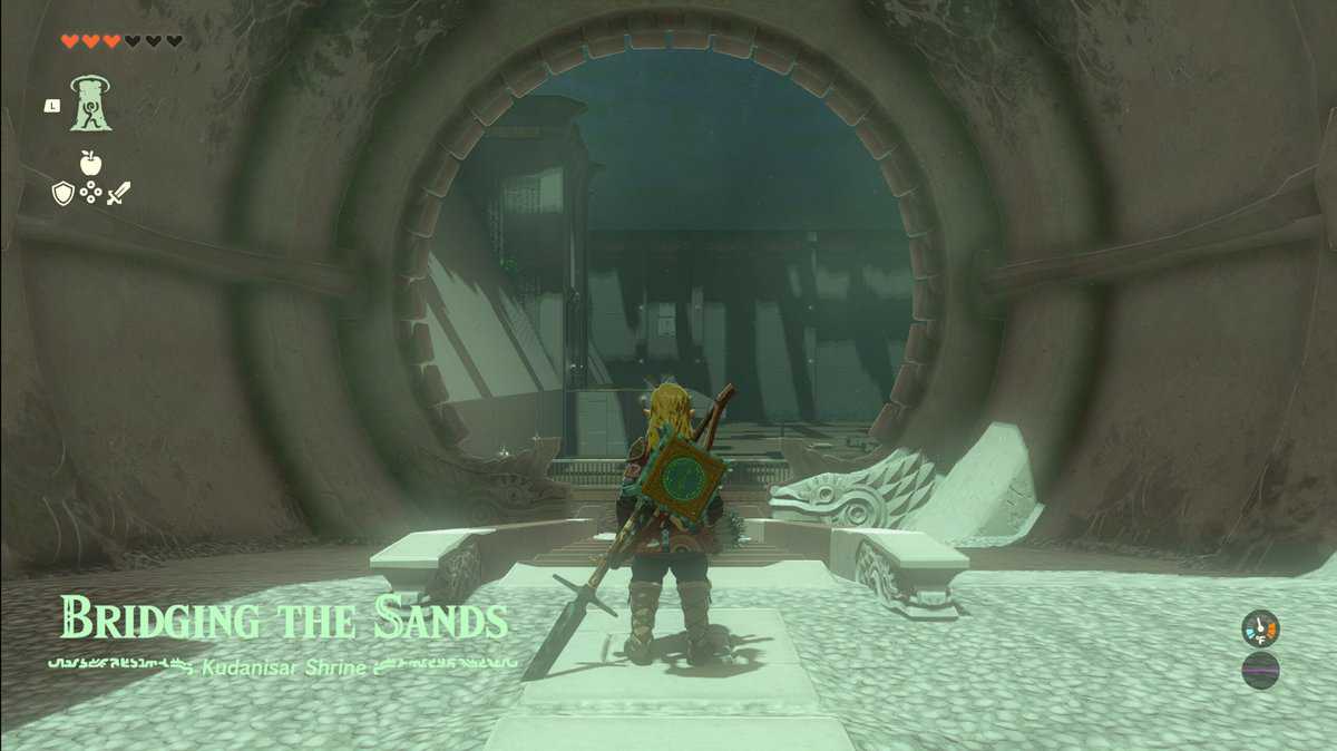 Le sanctuaire de Kudanisar - Zelda : Tears Of The Kingdom