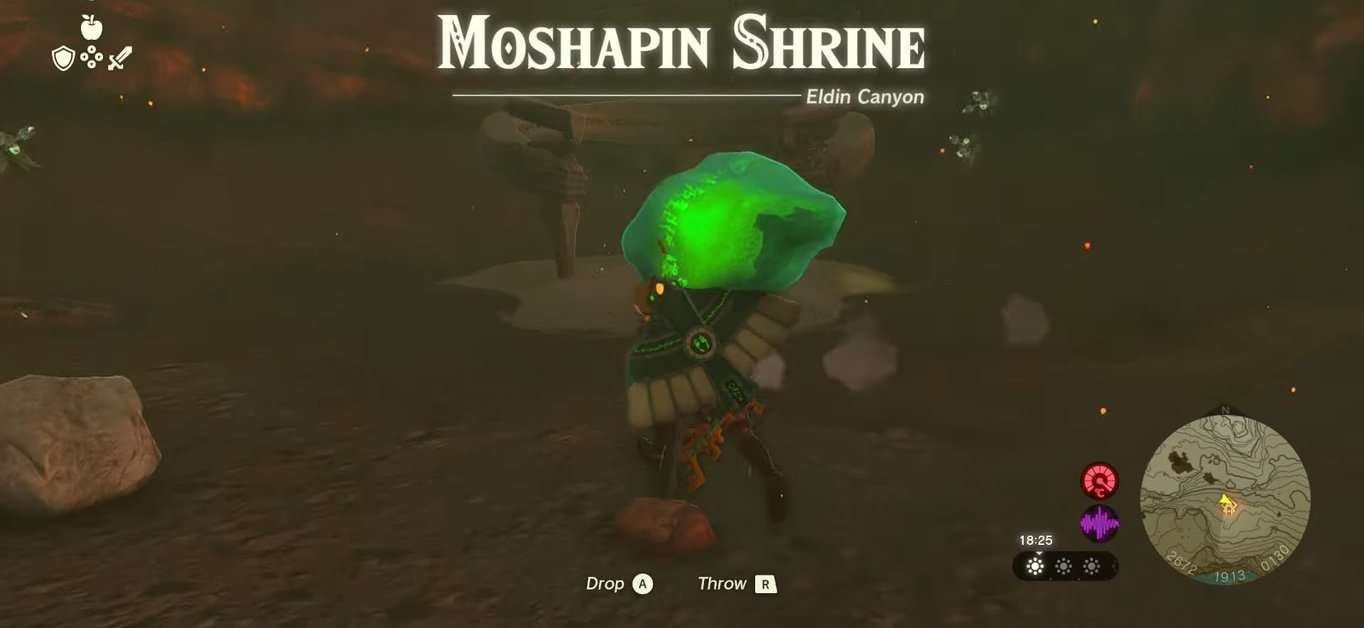 Le sanctuaire de Moshapin - Zelda: Tears Of The Kingdom