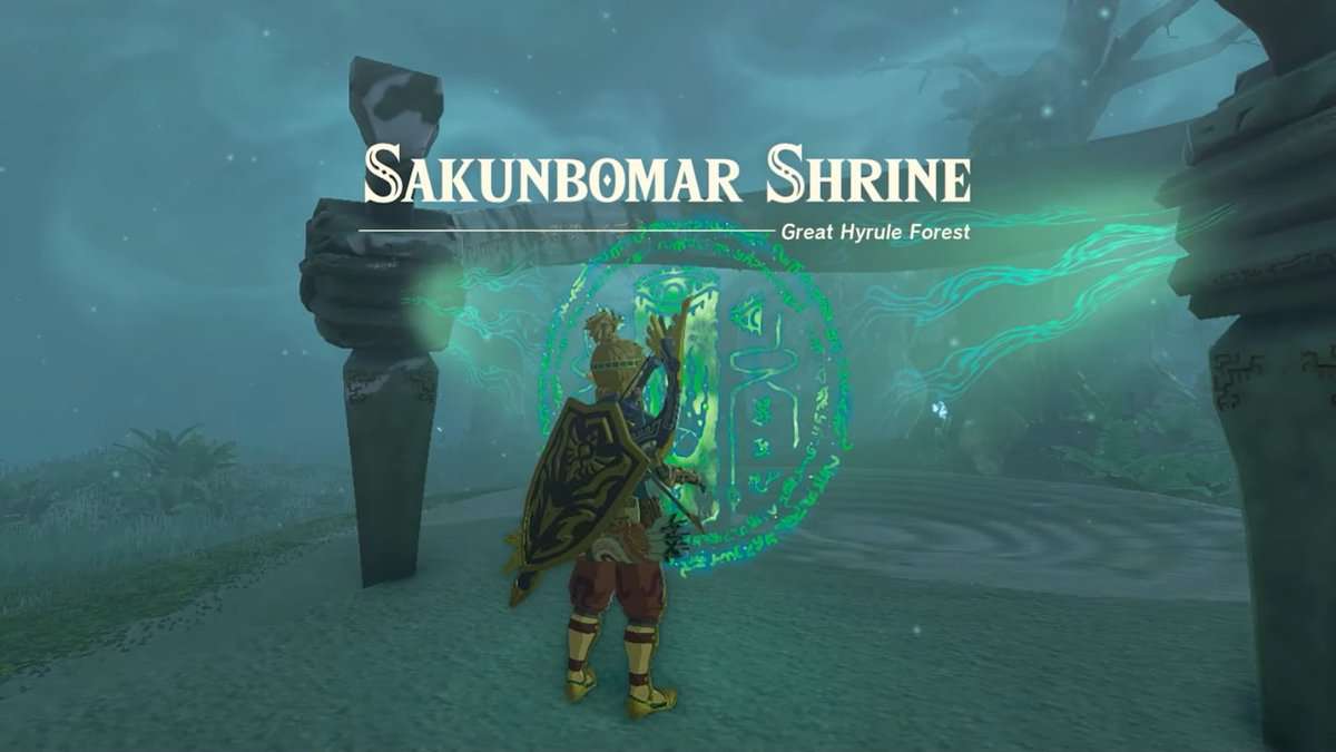 Le sanctuaire de Sakunbomar - Zelda : Tears Of The Kingdom
