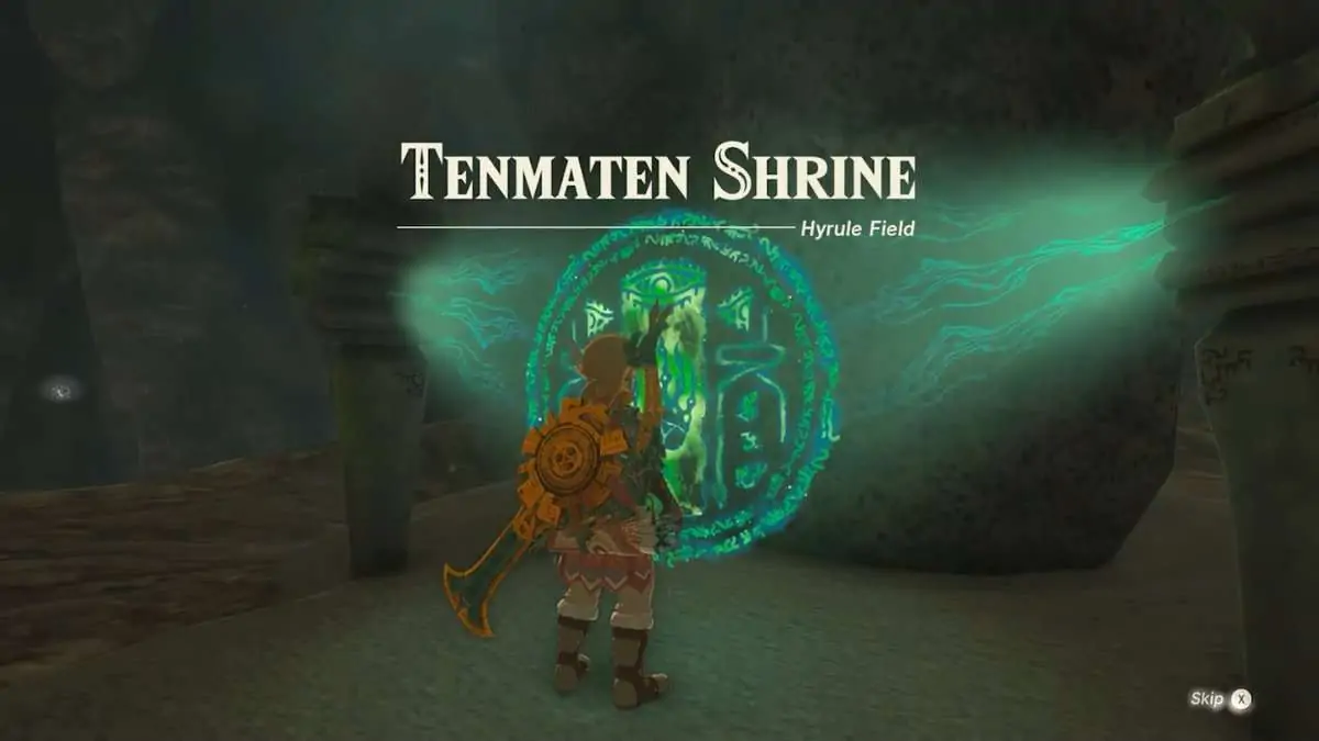 Sanctuaire Tenmaten - Zelda : Tears Of The Kingdom