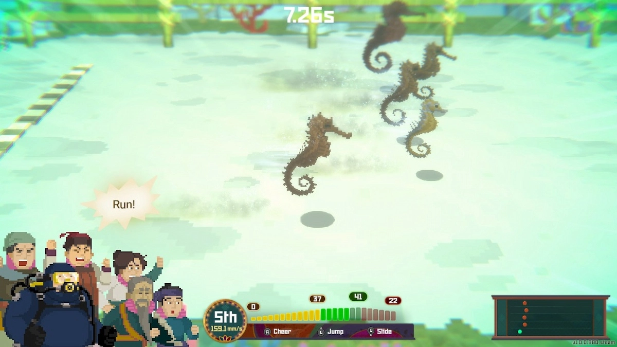 Dave the Diver : Les courses d'hippocampes