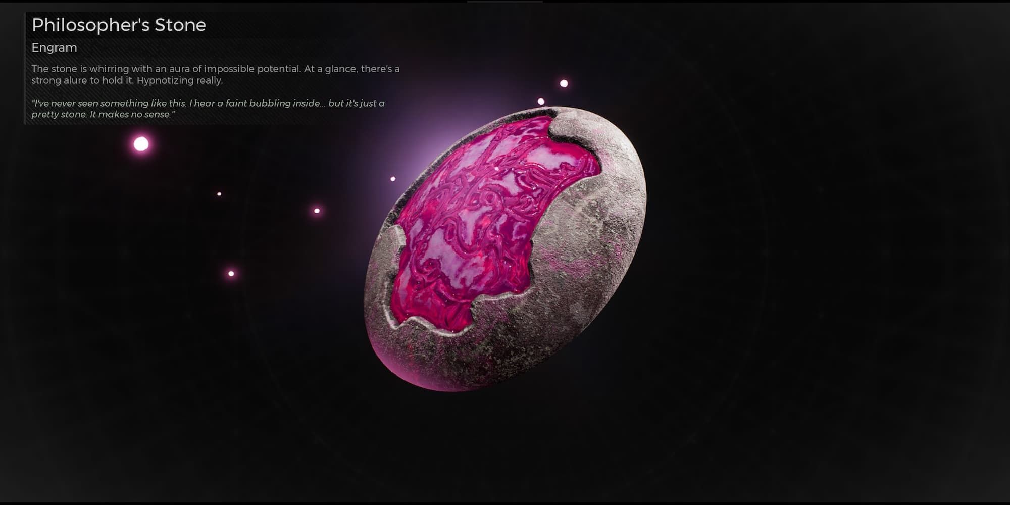 L'engramme de la pierre philosophale dans Remnant 2
