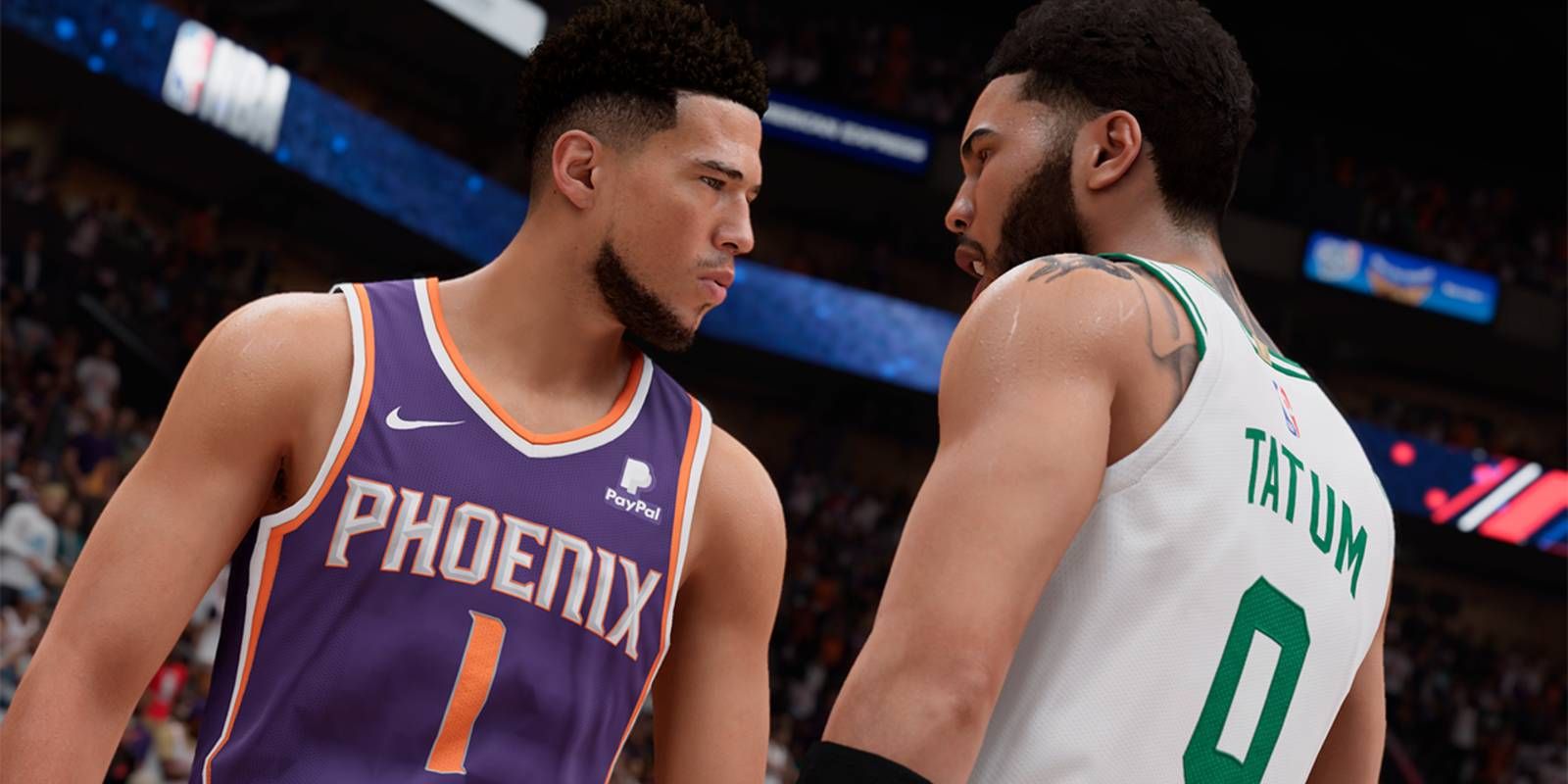NBA 2k23 Phoenix Suns Numéro 1 contre Boston Celtics Numéro 0 Tatum Athlète Showdown
