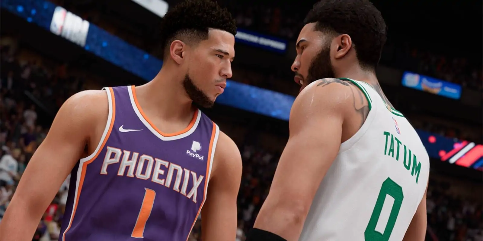 NBA 2k23 Phoenix Suns Numéro 1 contre Boston Celtics Numéro 0 Tatum Athlète Showdown