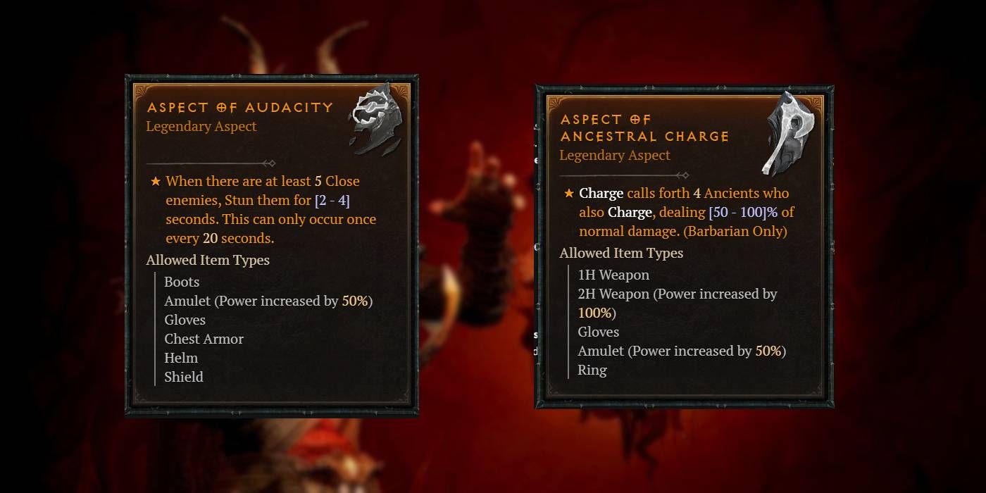 Diablo 4 Nouveaux aspects légendaires pour la saison 1