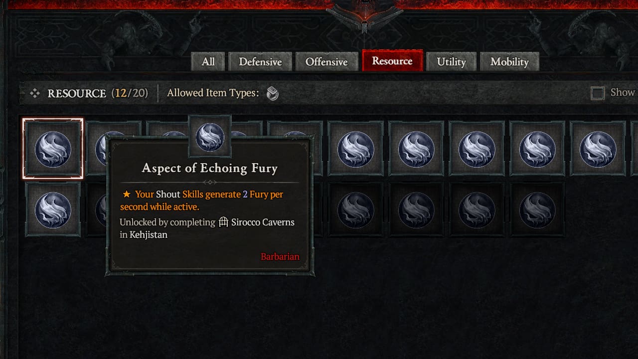 Comment obtenir l'Aspect de la Fureur Écho - Diablo 4