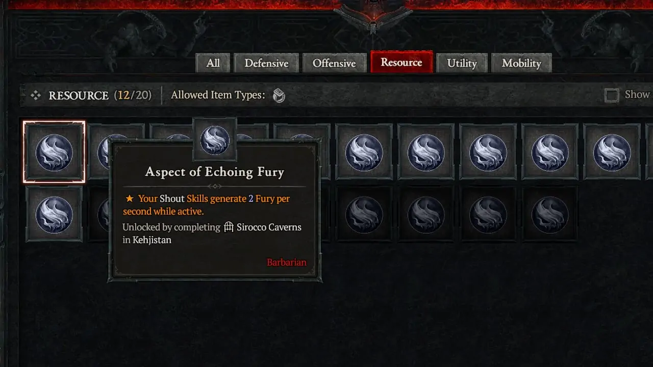 Comment obtenir l'Aspect de la Fureur Écho - Diablo 4
