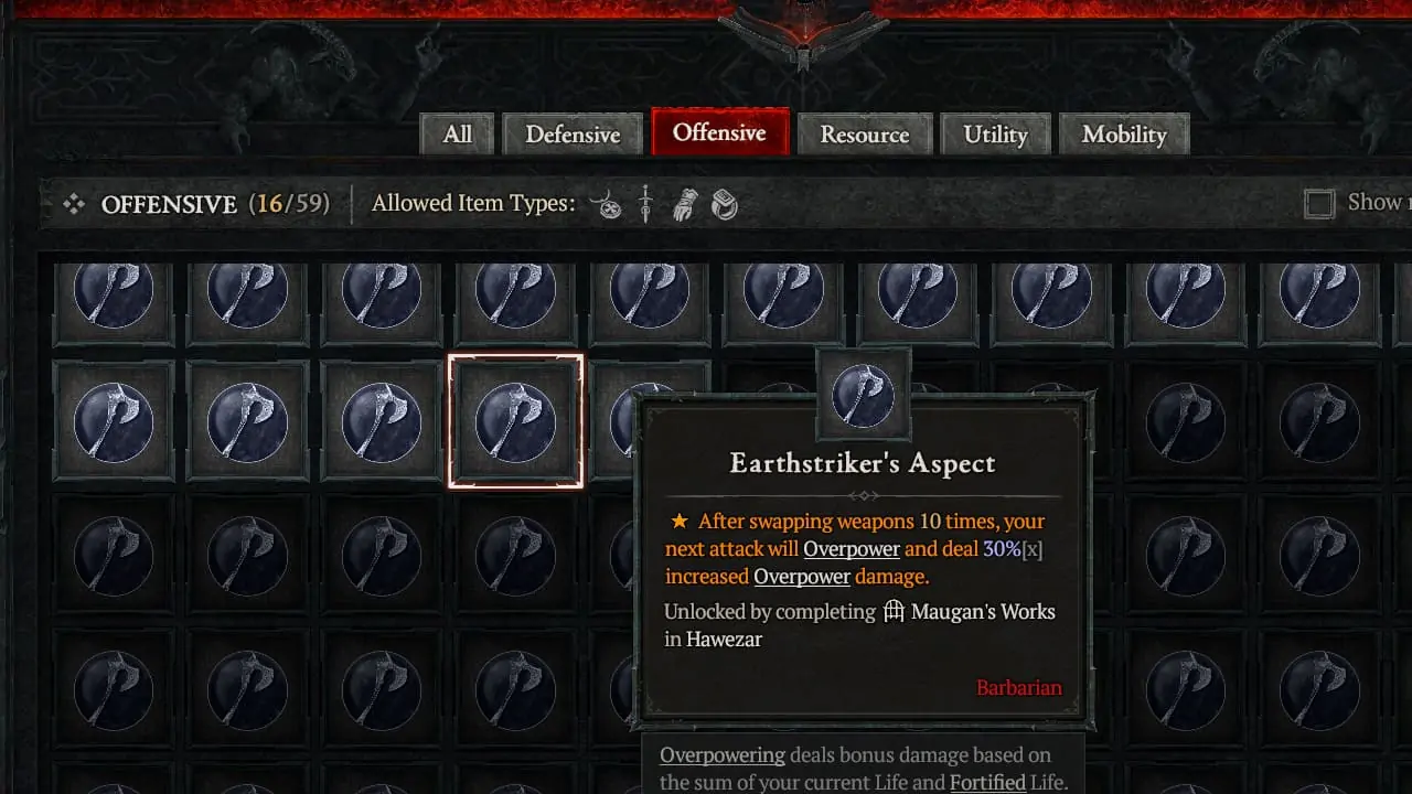 Comment obtenir l'aspect Terrassier - Diablo 4