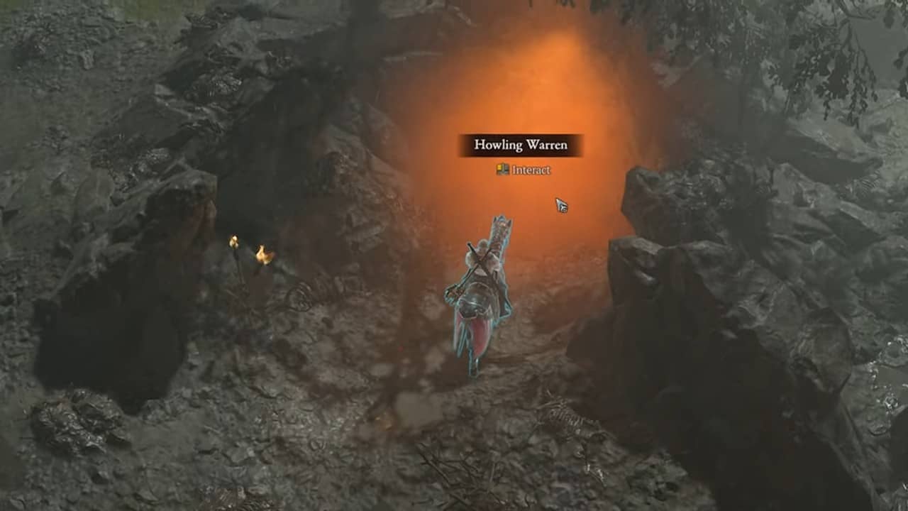 Donjon Le Warren Hurlant - Diablo 4