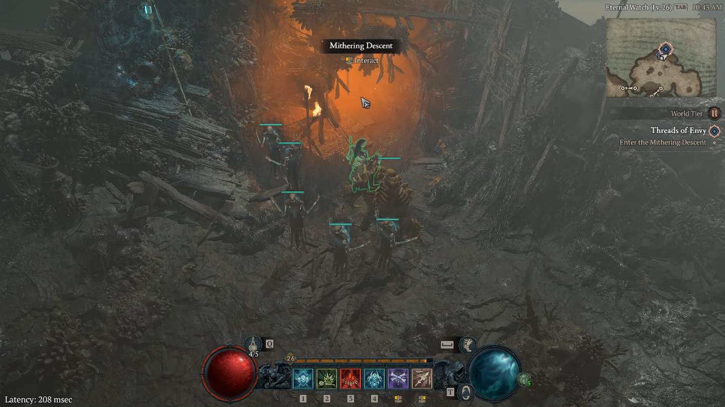 Donjon de la Descente Mithridatique - Diablo 4