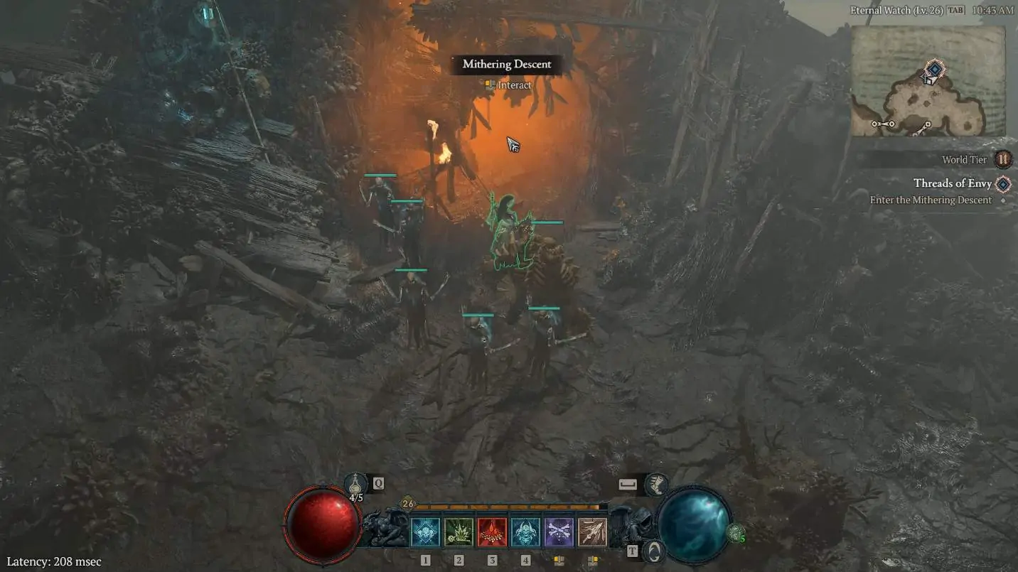 Donjon de la Descente Mithridatique - Diablo 4