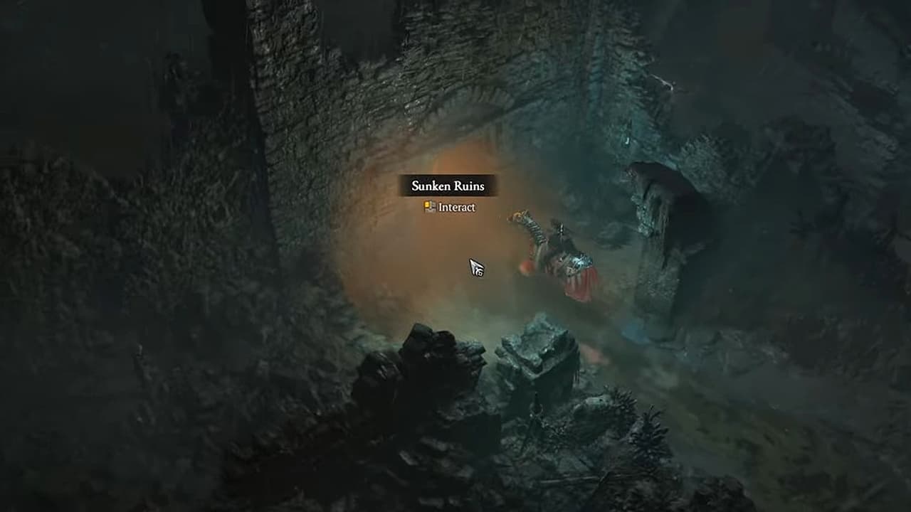 Donjon des Ruines Sunken - Diablo 4