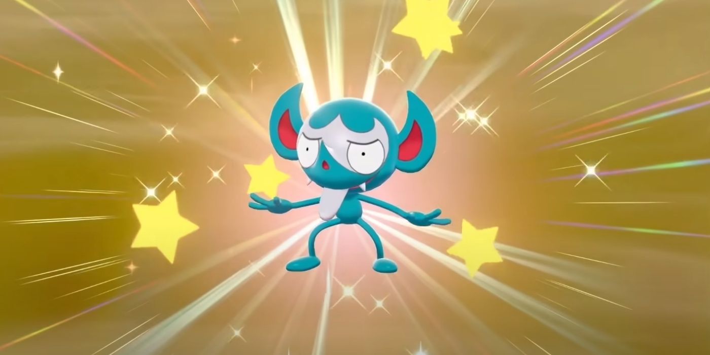 Un Shiny Impidimp tirant la langue dans Pokémon Sword and Shield.
