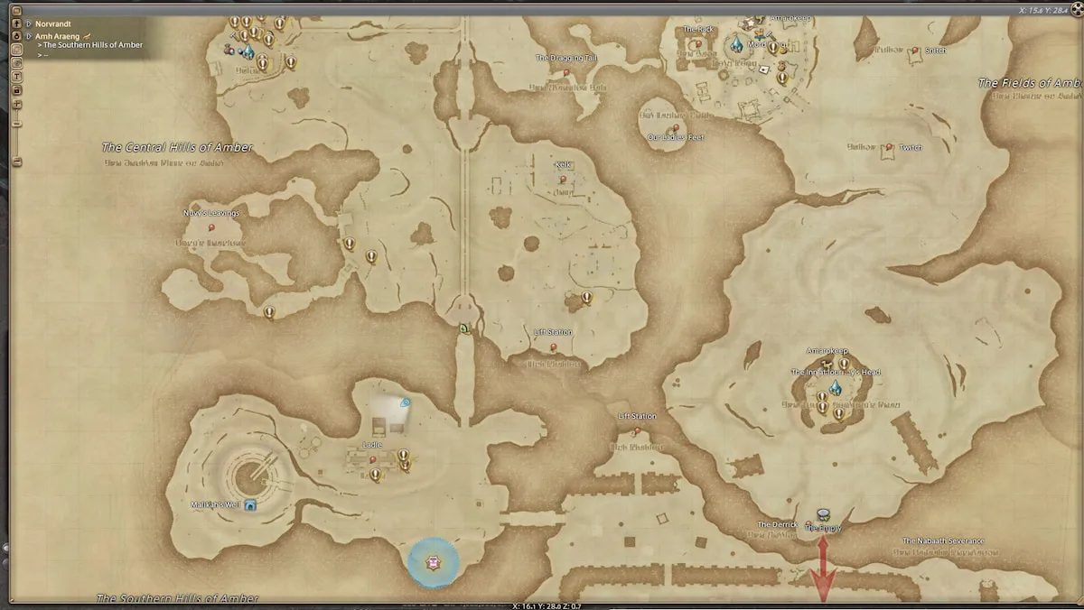 Comment obtenir tous les sorts de mage bleu dans FFXIV 6.45 Carte du tatou à longue queue