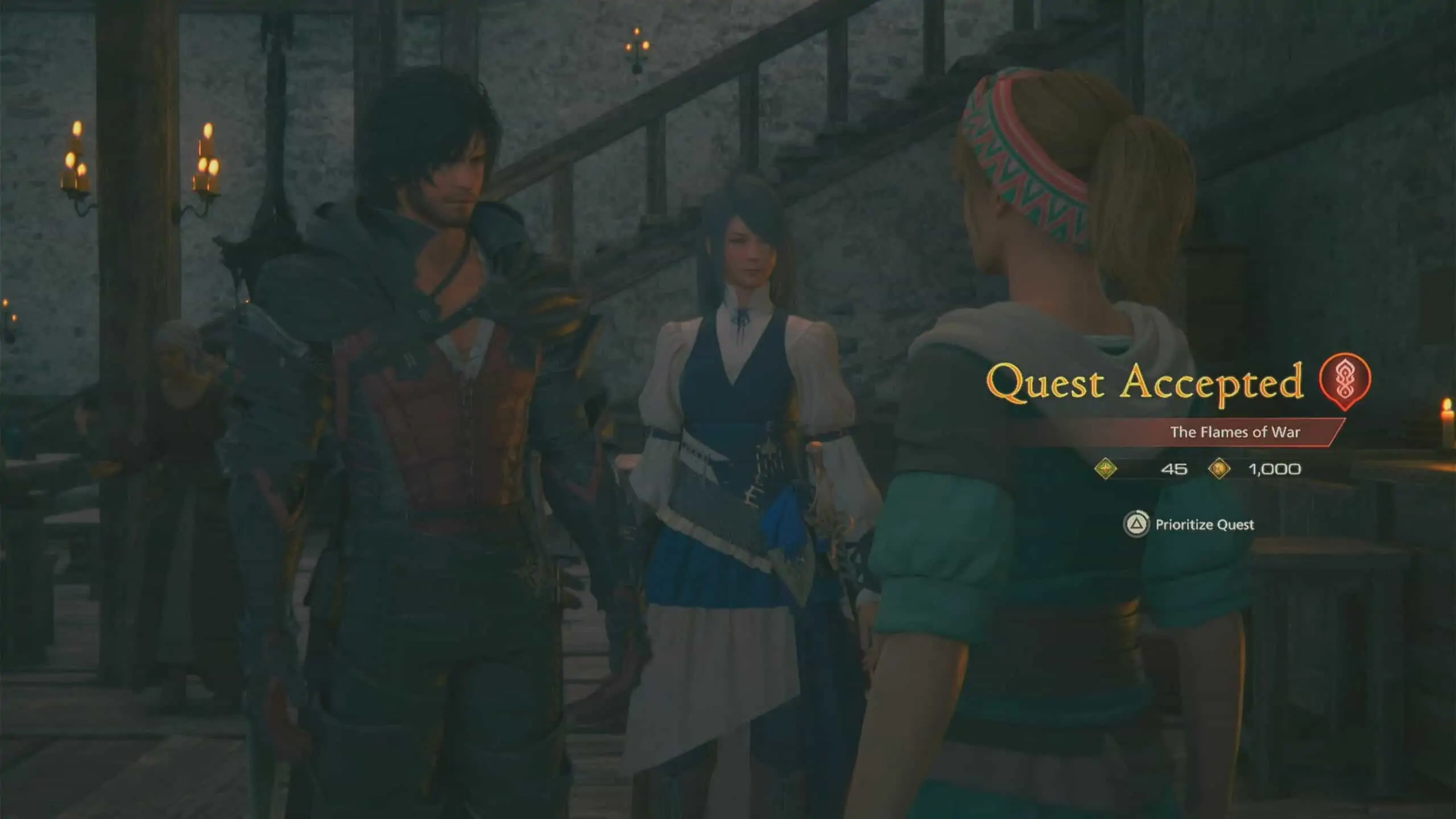 Les flammes de la guerre - Final Fantasy 16