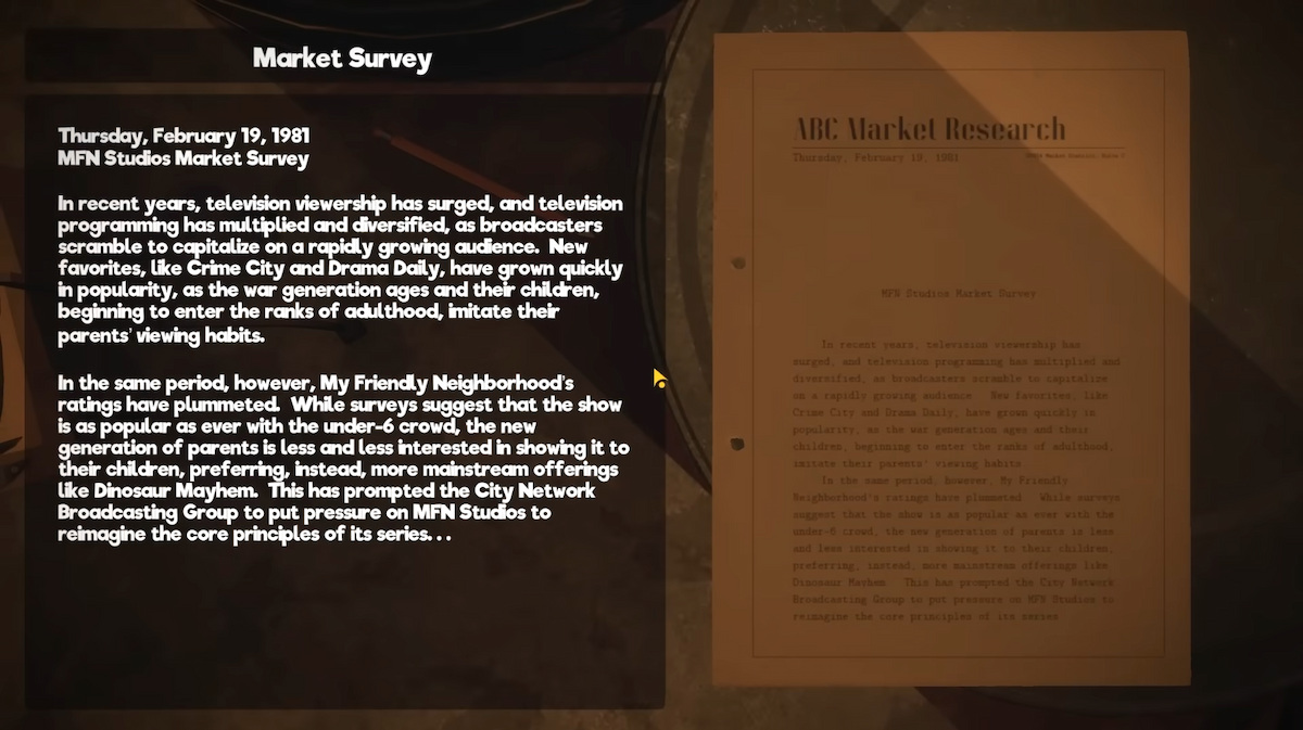 Market Survey
