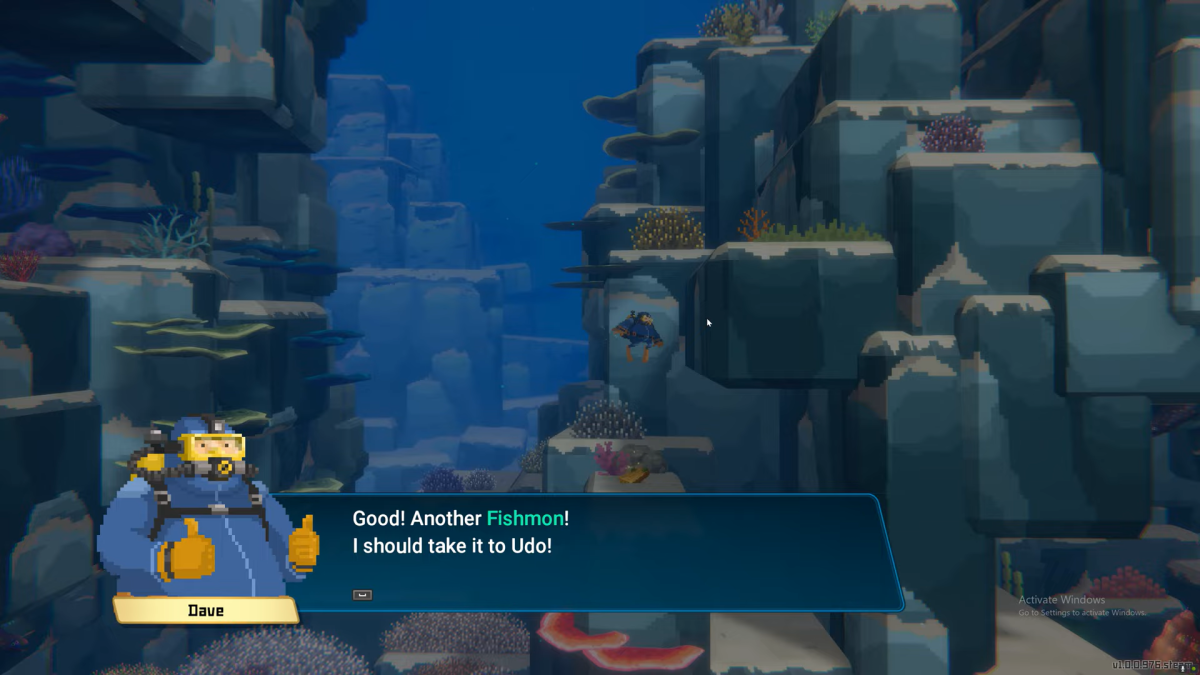 Dave the Diver : Comment attraper le poisson-perroquet cornu