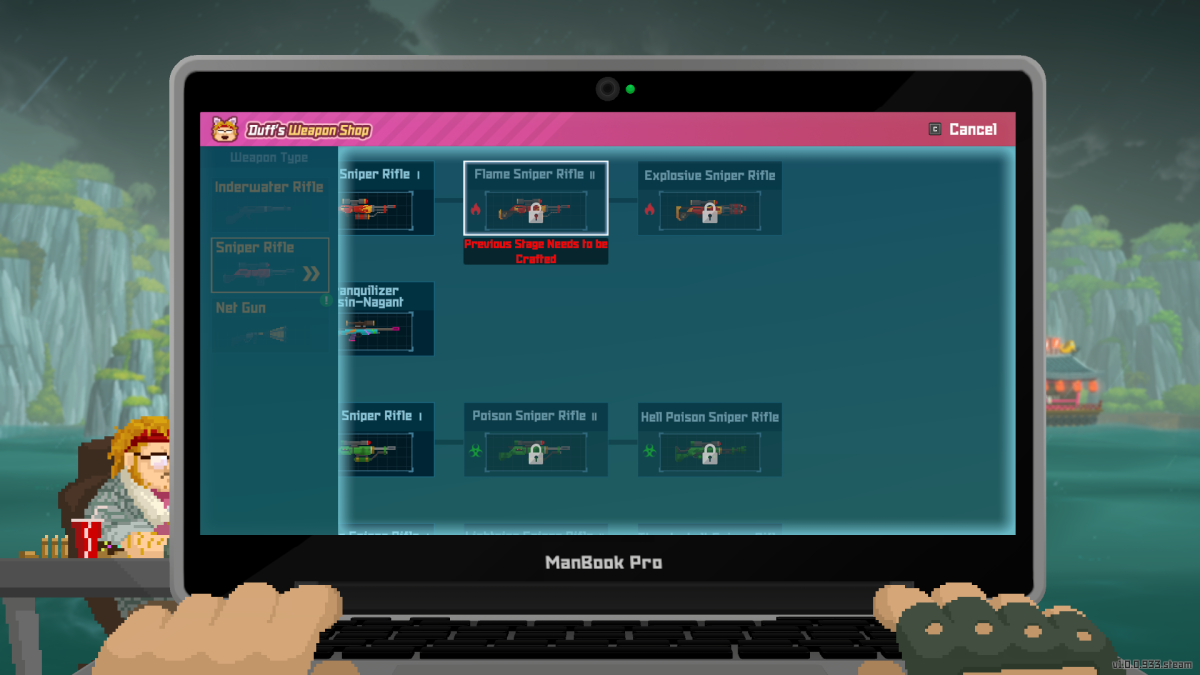 X meilleures armes dans Dave the Diver