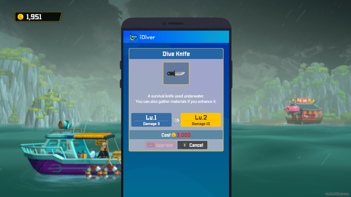 X meilleures armes dans Dave the Diver