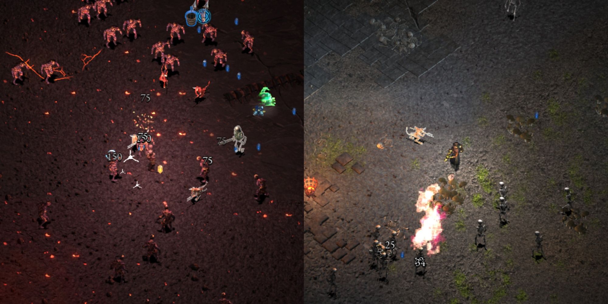 Les classes de personnages Warlock et Exterminator de Halls Of Torment