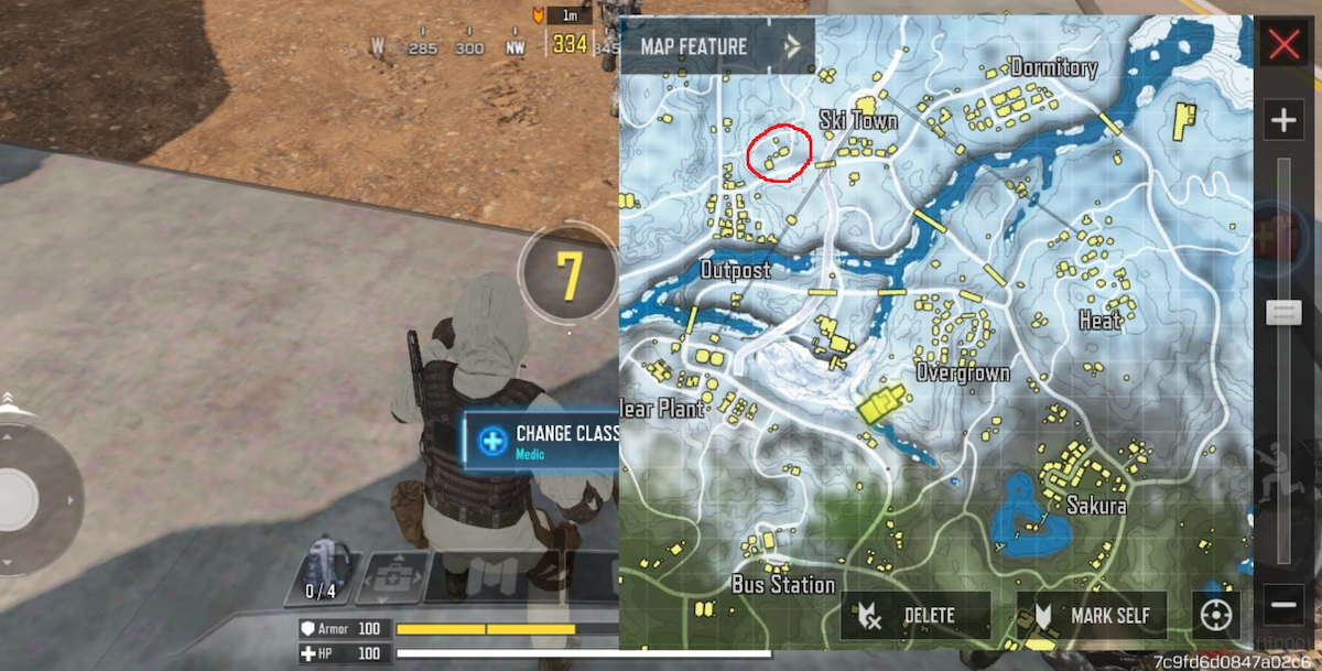 Emplacement de l'épée mobile de morue mis en évidence (1)