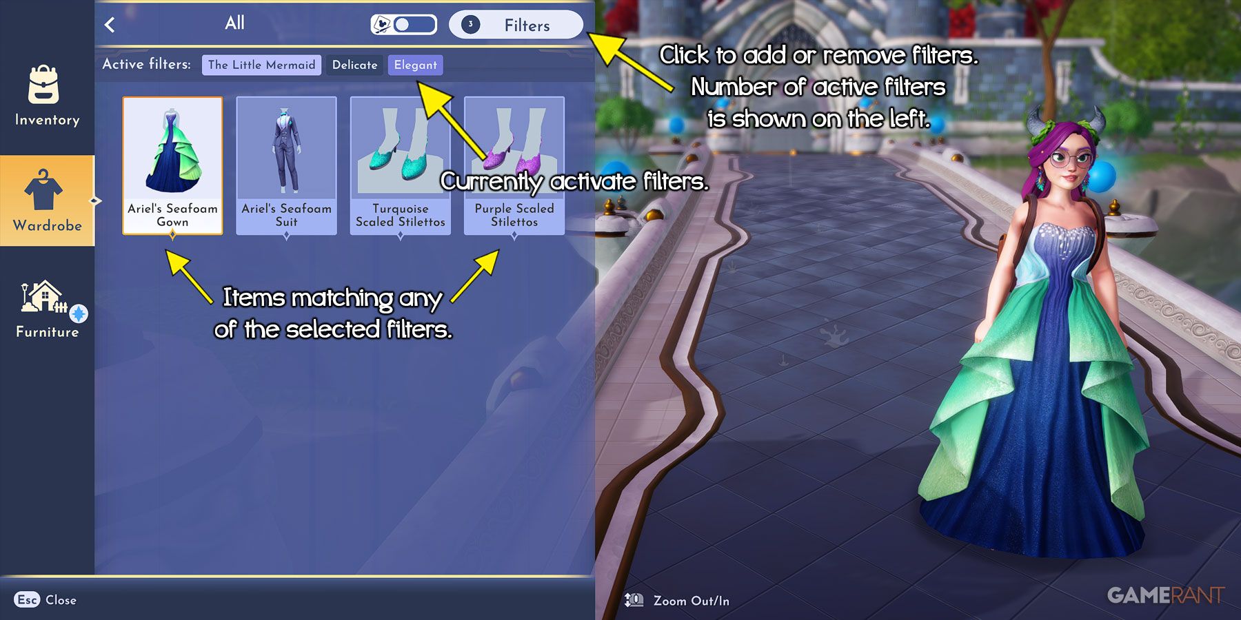 Guide Disney Dreamlight Valley de la fonction DreamSnaps.
