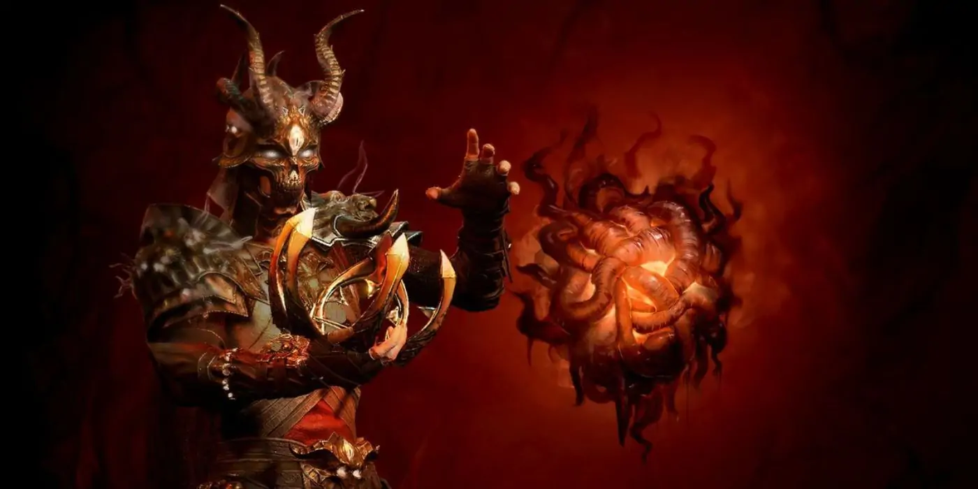 Diablo 4 Saison 1 personnage avec un cœur malin