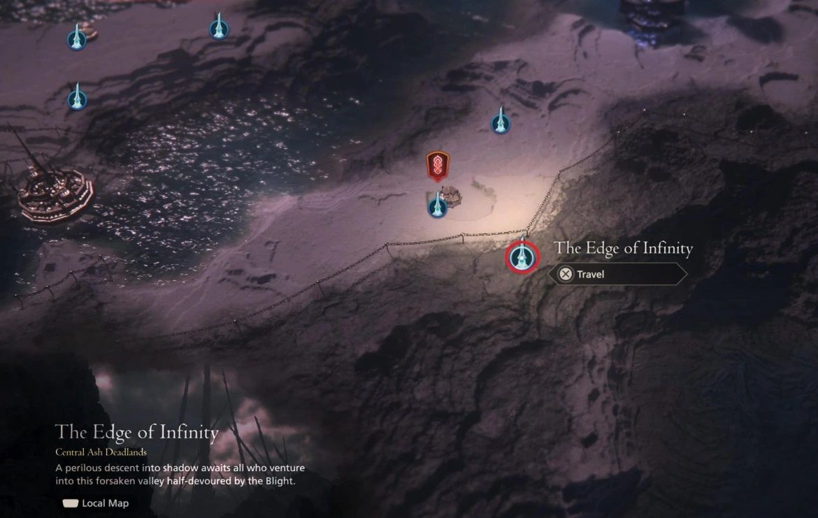 Final Fantasy 16 Edge of Infinity emplacement de voyage rapide-1