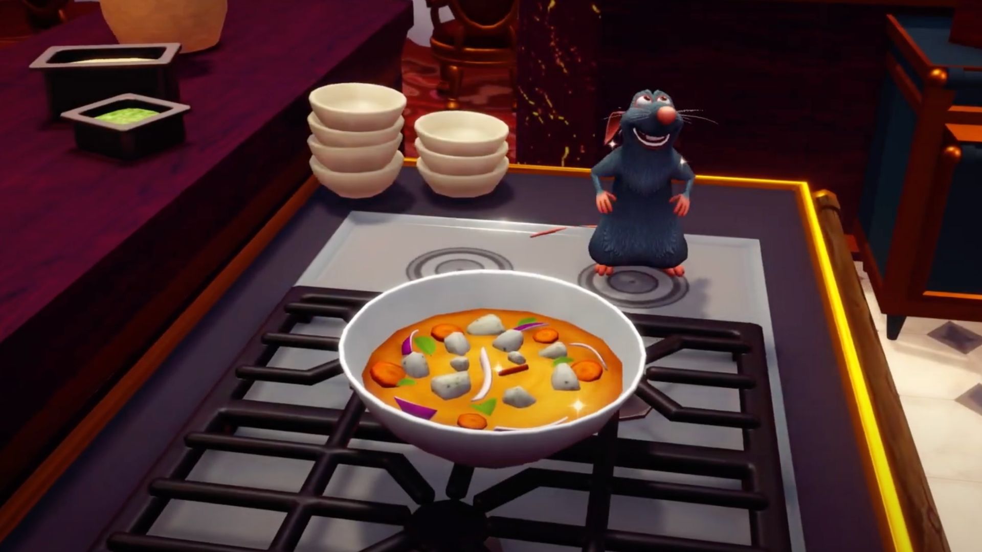 Soupe de poisson à Disney Dreamlight Valley