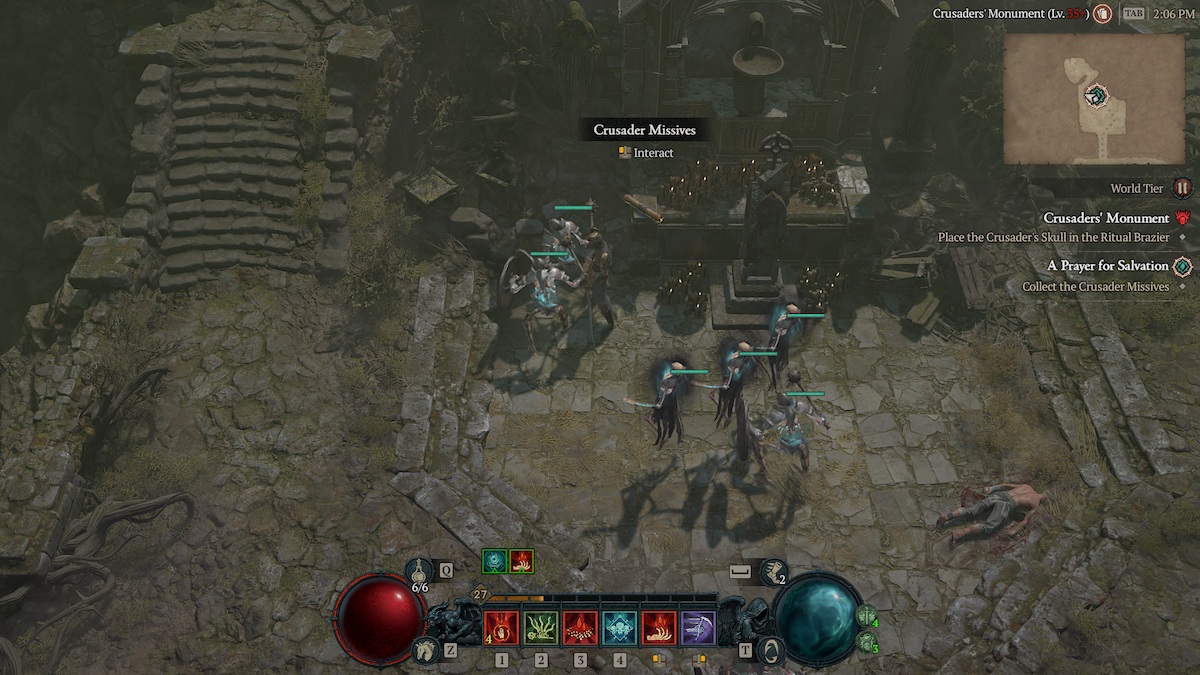 How To Complete A Prayer For Salvation In Diablo 4 Crusader Missives