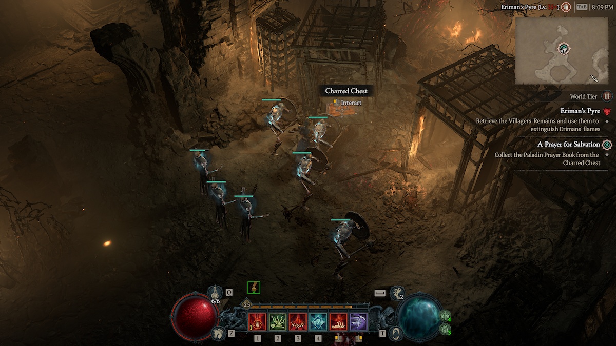 How To Complete A Prayer For Salvation In Diablo 4 Paladin Prayer Book
