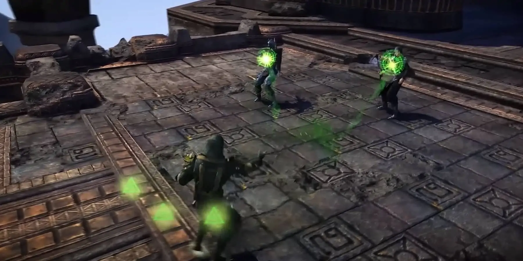 The Elder Scrolls Online: Necrom Arcanist utilisant des compétences avec le système Crux