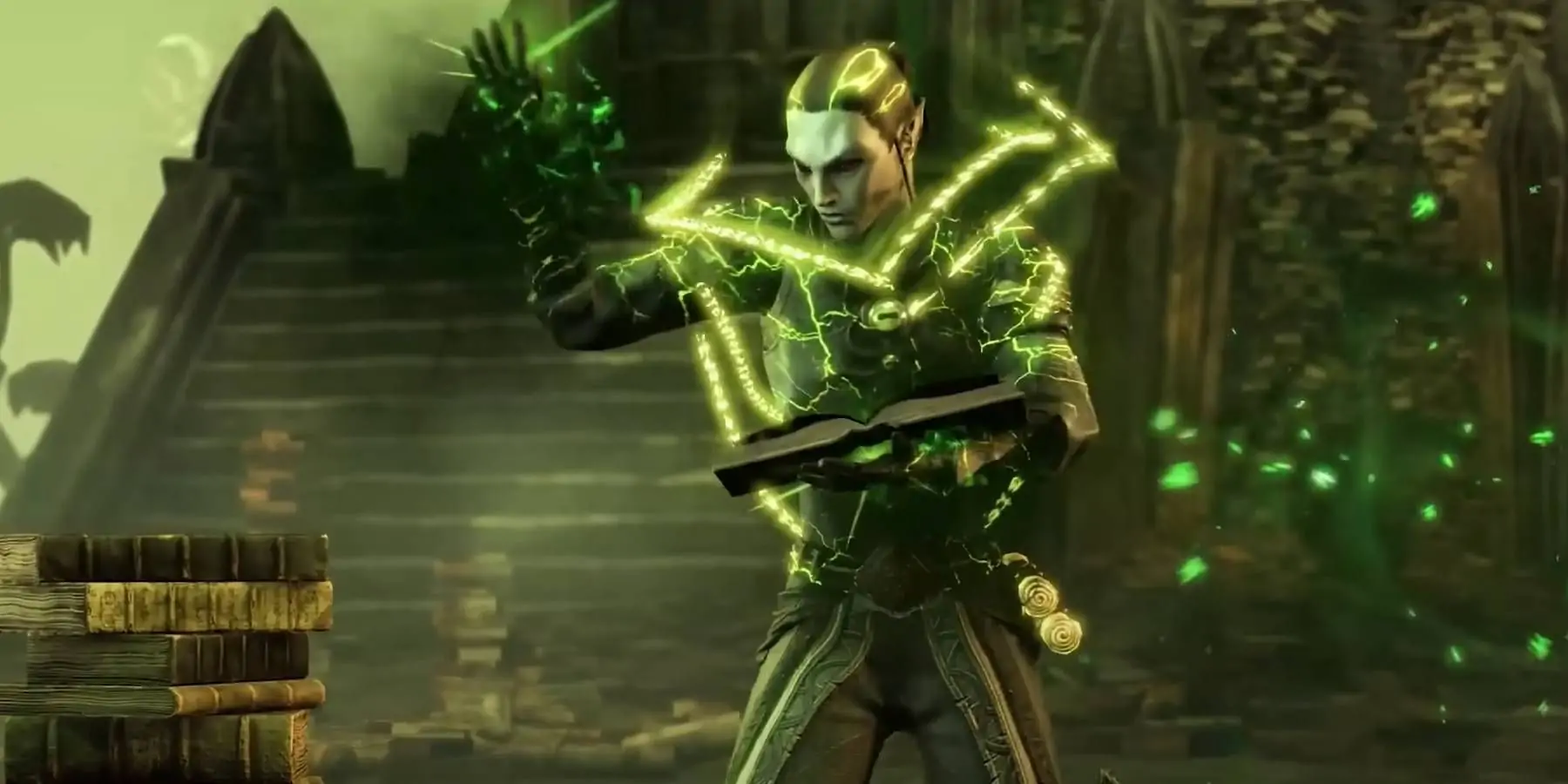 The Elder Scrolls Online Arcanist Class Lancer un sort à partir des compétences de construction