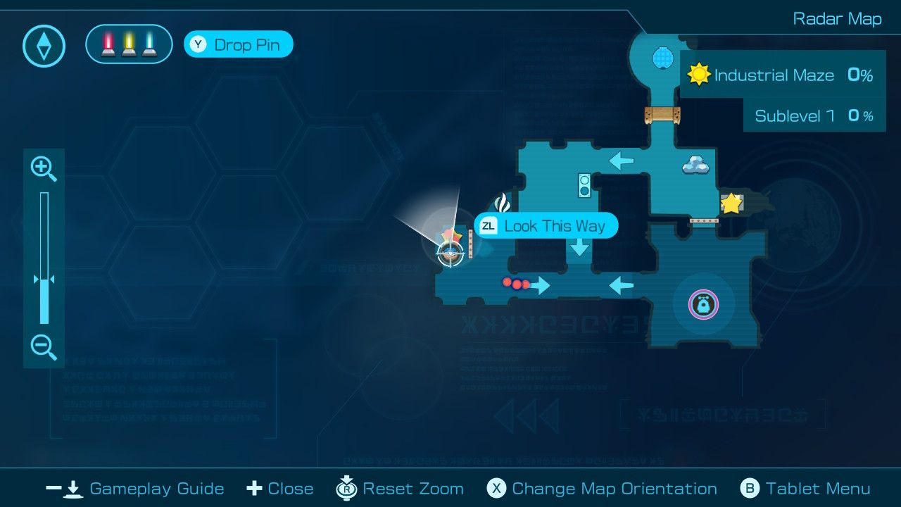 Labyrinthe industriel sous-niveau 1