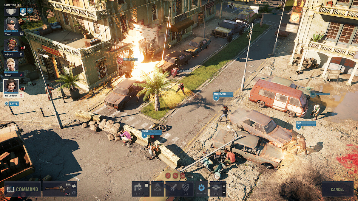Jagged Alliance 3 joueur dans un combat de feu (1)