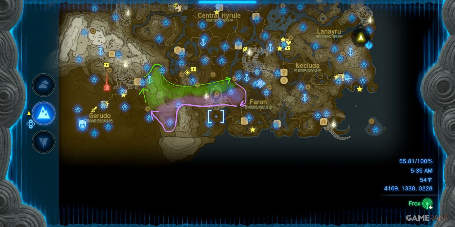 chemin de loz totk farosh