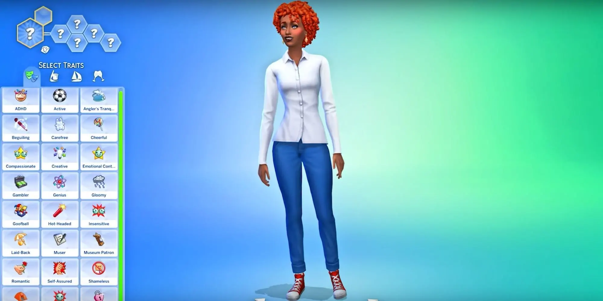caractéristiques du mode sims 4 cas