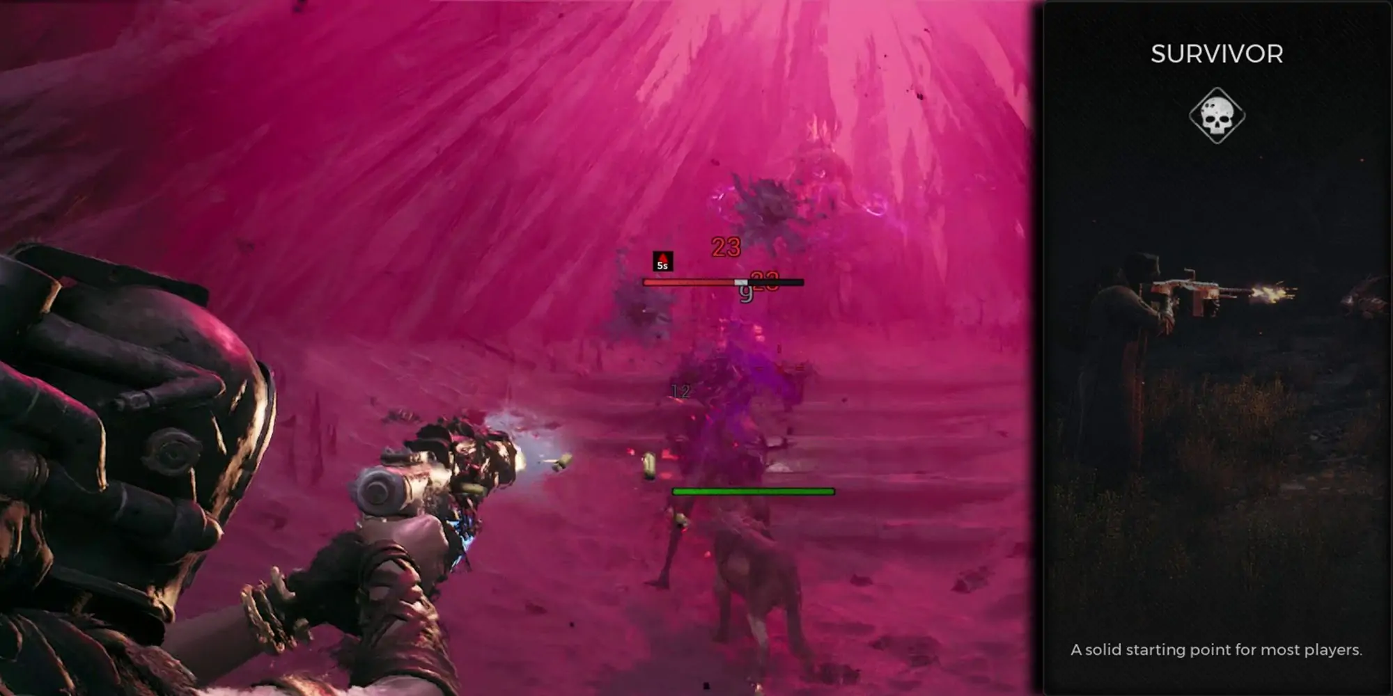 Remnant 2 - Difficulté du survivant sur l'image du gestionnaire combattant l'esprit agité à N'Rud