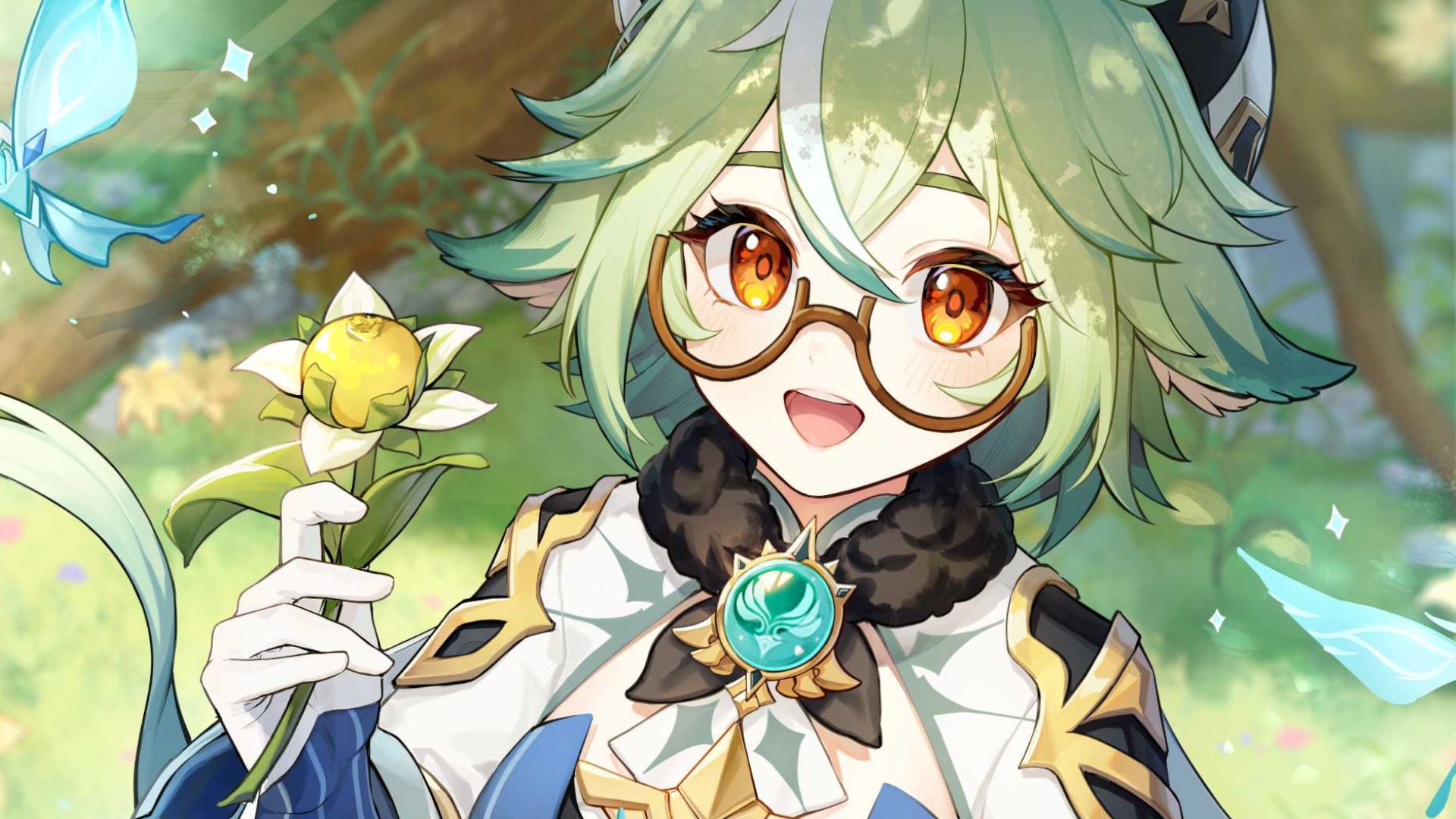 Art promotionnel de saccharose de Genshin Impact