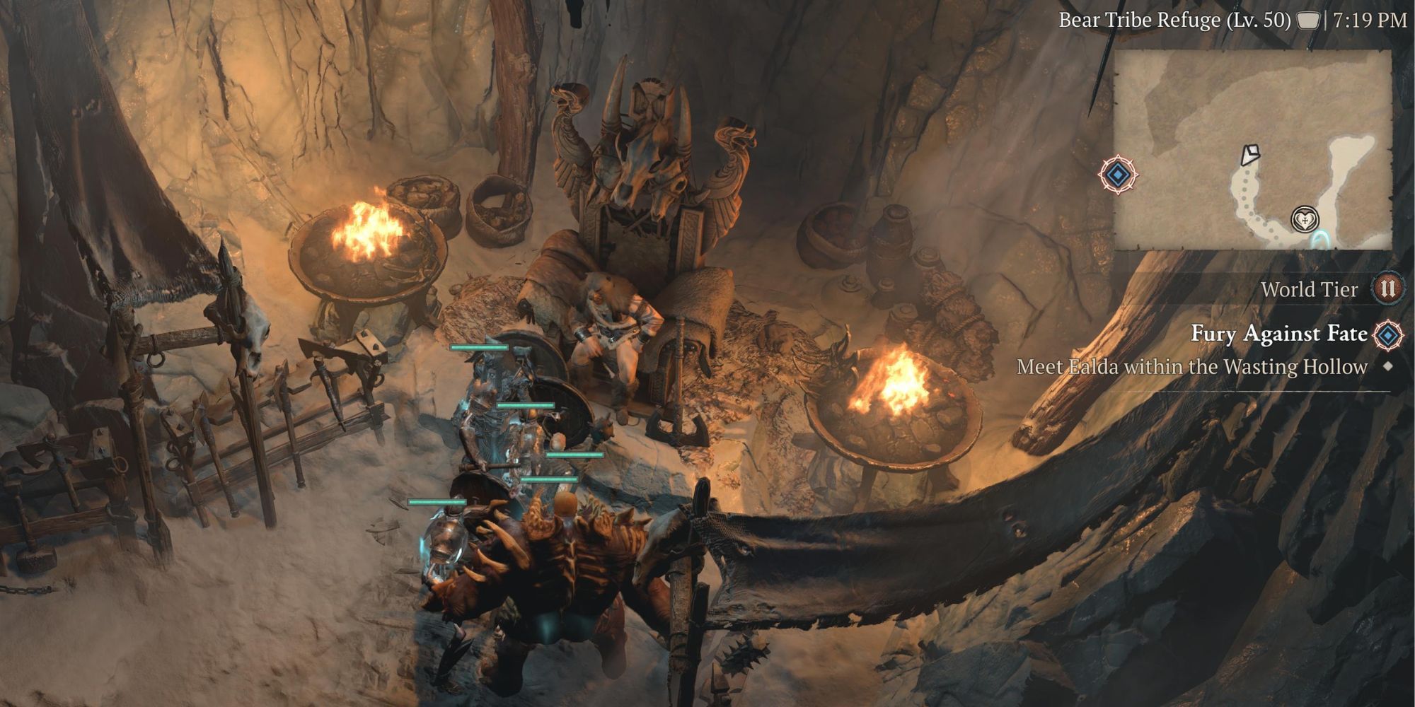 Le chef de la tribu des ours dans Diablo 4