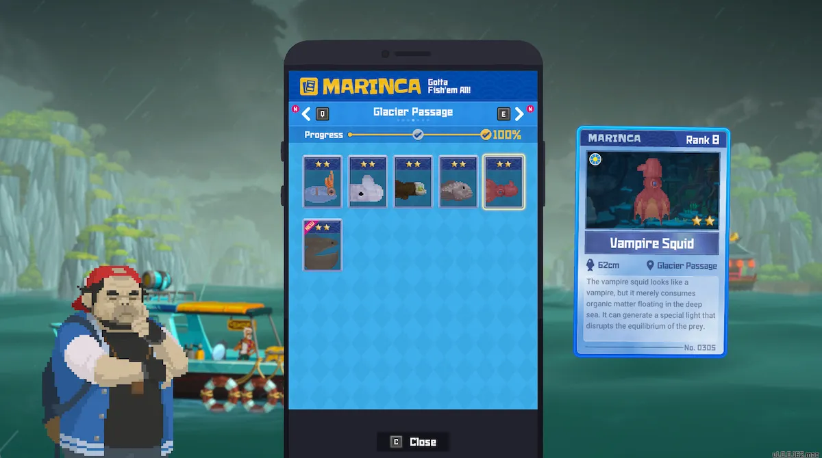 Dave the Diver : Où trouver le calmar vampire