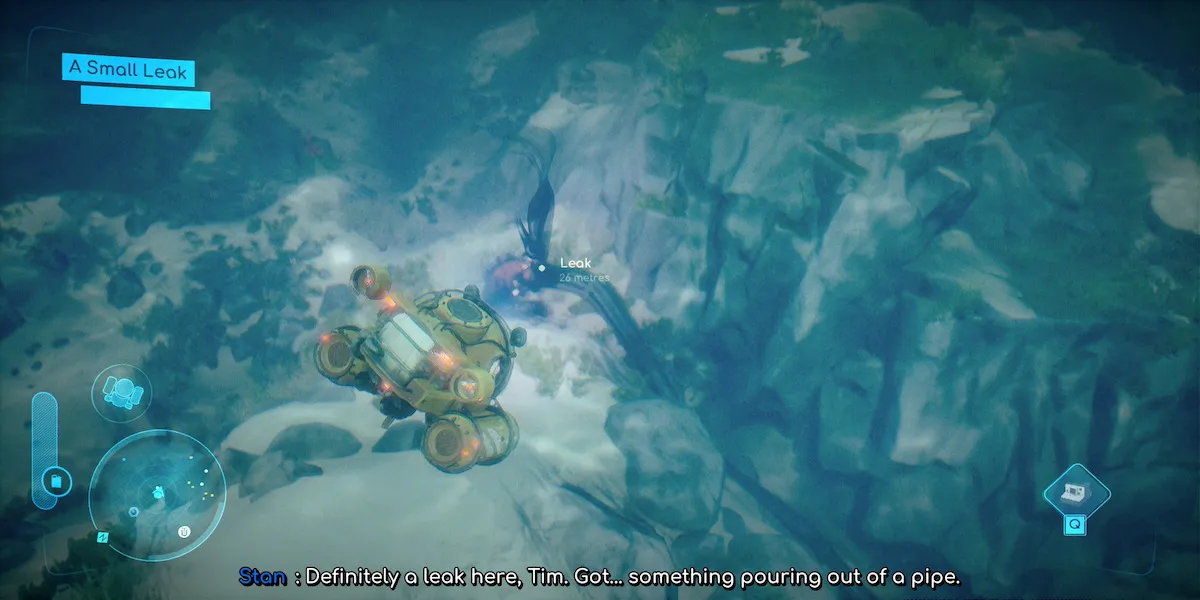 Under The Waves : Comment réparer la fuite d'huile