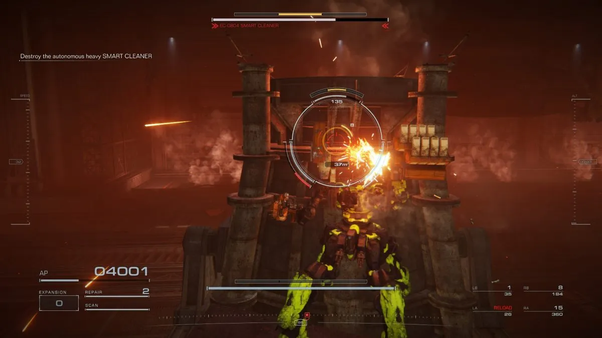 Armored Core 6 : Vaincre le Super Nettoyeur
