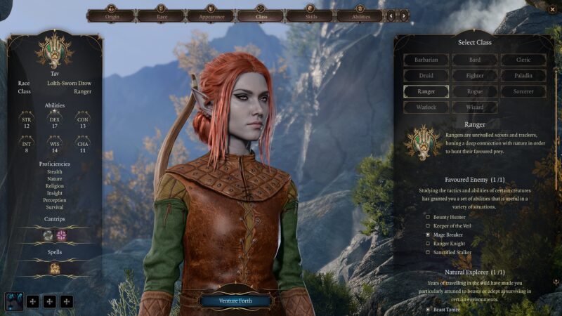 All Baldur’s Gate 3 Classes and Subclasses