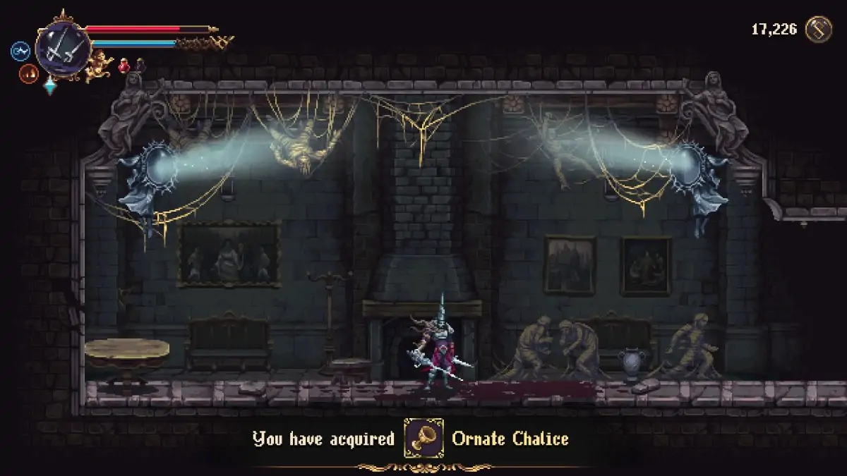 Tous les emplacements de calices ornés dans Blasphemous 2 Calice 1