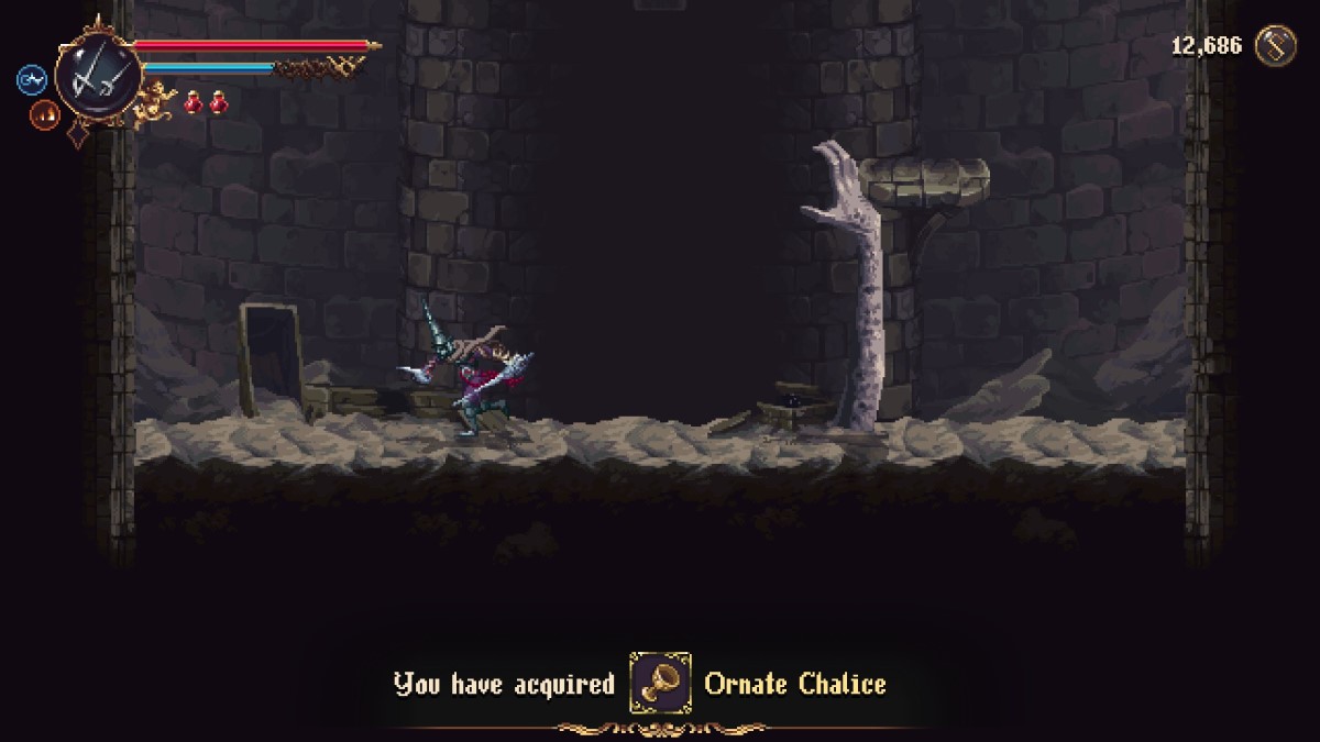 Tous les emplacements de calices ornés dans Blasphemous 2 Calice 2