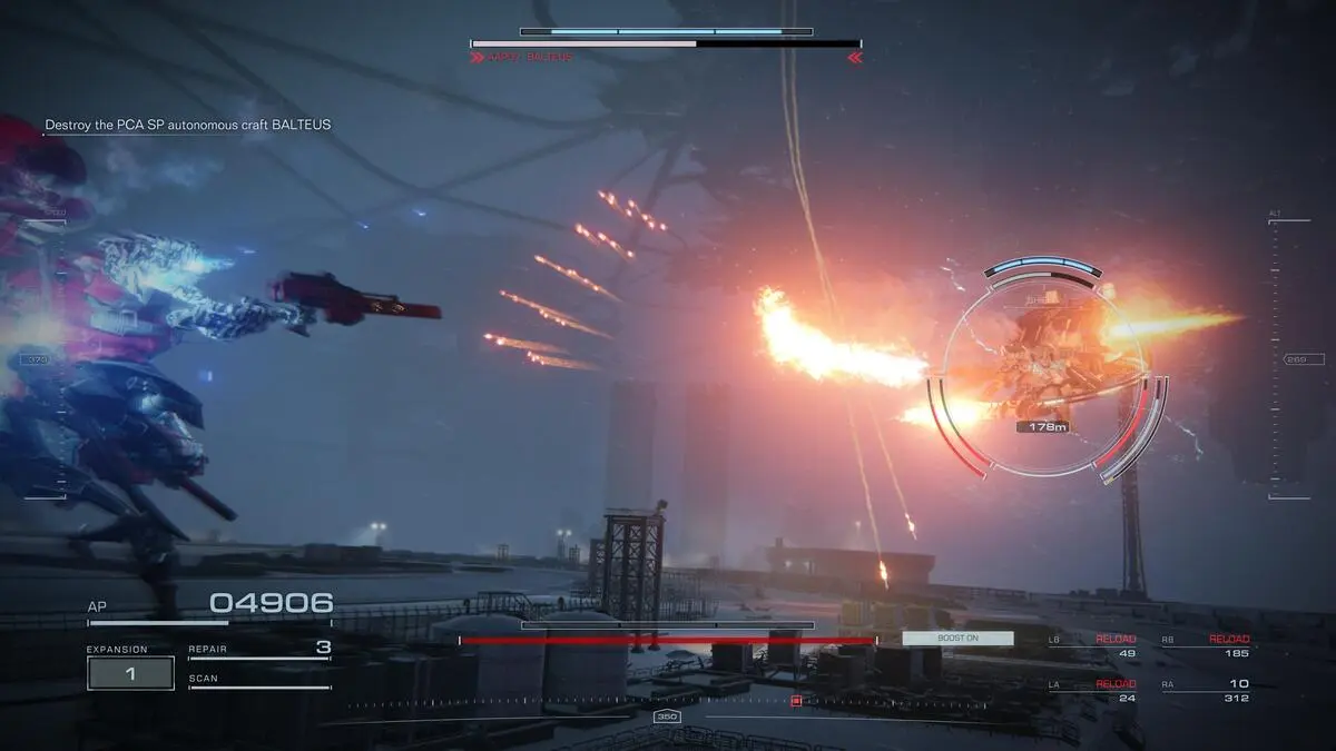 Armored Core 6 Balteus Meilleure stratégie