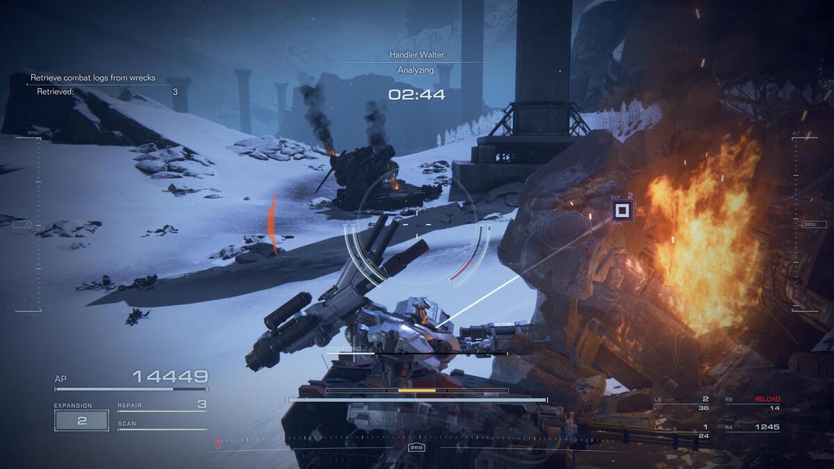 Armored Core 6 a-t-il un bouton pause ?