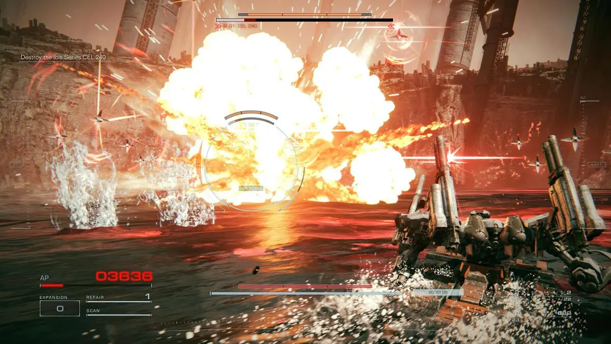 Armored Core 6 Ibis Boss Meilleure stratégie